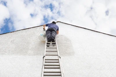 Peinture extérieure à Veauche — façades et ravalement